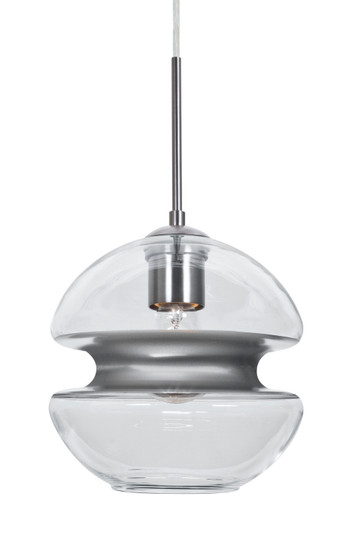 Hula 8 One Light Pendant in Satin Nickel (74|J-HULA8SL-SN)