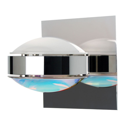 Optos One Light Wall Sconce in Chrome (74|OPTOS1W-FRCD-CR)