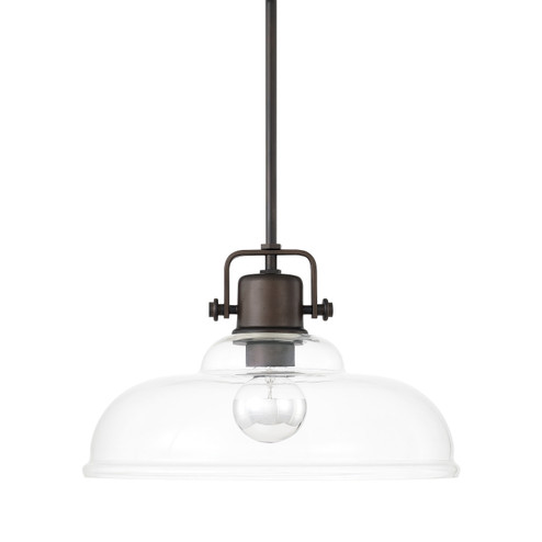 Jack One Light Pendant in Burnished Bronze (65|319911BB)