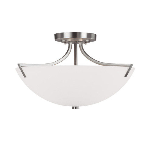 Stanton Three Light Semi-Flush Mount in Brushed Nickel (65|4037BN)