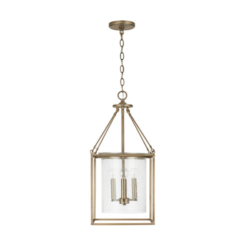 Cooper Four Light Pendant in Aged Brass (65|532843AD)
