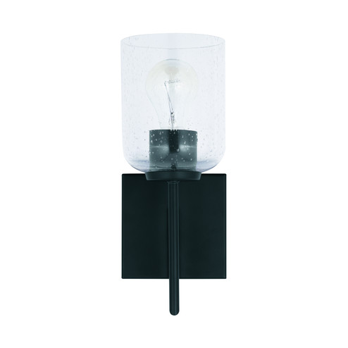 Carter One Light Wall Sconce in Matte Black (65|639311MB-500)