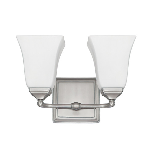 Cade Two Light Vanity in Brushed Nickel (65|8452BN-119)