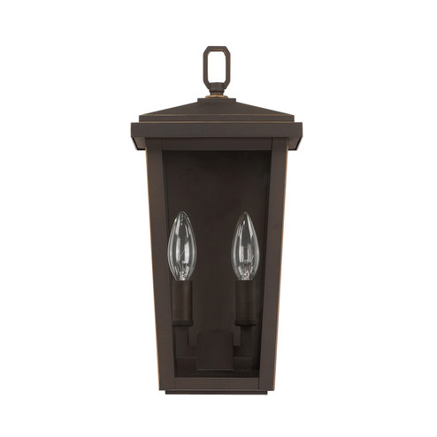 Donnelly Two Light Outdoor Wall Lantern in Oiled Bronze (65|926221OZ)