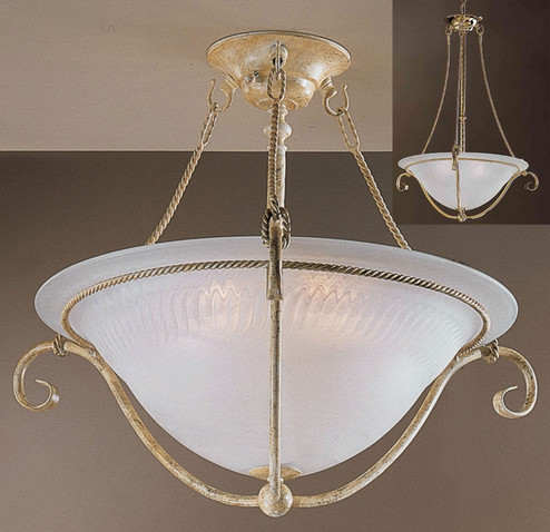 Lugano Five Light Pendant in Ivory (92|4005 I)