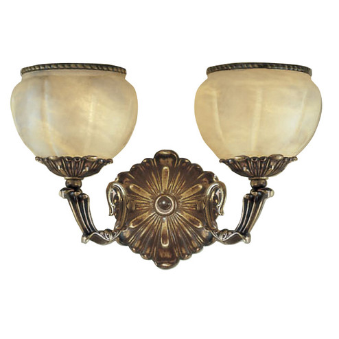Alexandria I Two Light Wall Sconce in Victorian Bronze (92|69602 VBZ)