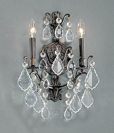 Versailles Two Light Wall Sconce in Antique Bronze (92|8000 AB)