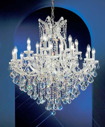 Maria Theresa 19 Light Chandelier in Chrome (92|8138 CH C)