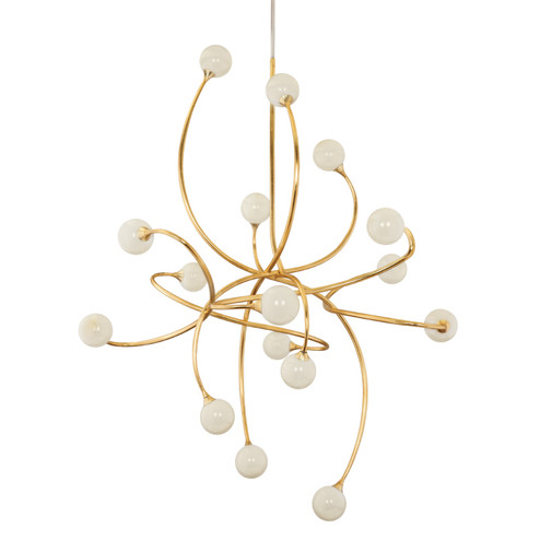 Signature 16 Light Chandelier in Gold Leaf (68|294-716)