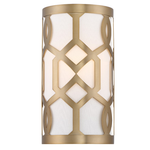 Jennings One Light Wall Sconce in Aged Brass (60|2262-AG)
