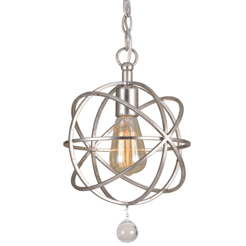 Solaris One Light Pendant in Olde Silver (60|9220-OS)