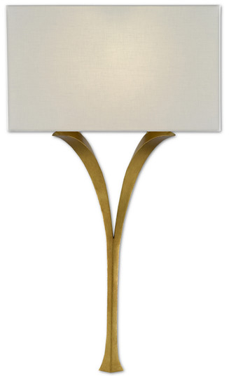 Choisy One Light Wall Sconce in Antique Gold Leaf (142|5000-0124)