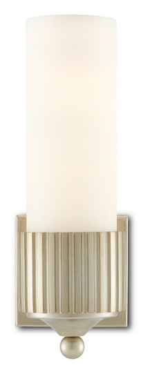 Barry Goralnick One Light Wall Sconce in Silver Leaf/Frosted Glass (142|5000-0178)