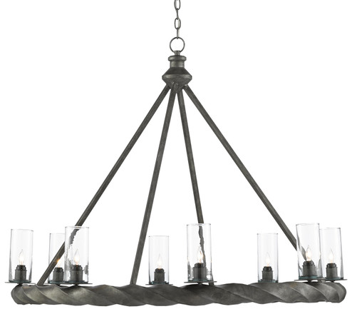 Orson Eight Light Chandelier in Light Molé (142|9000-0511)