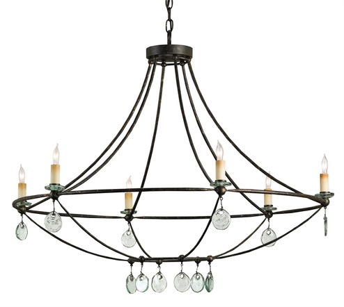 Novella Six Light Chandelier in Mayfair (142|9921)