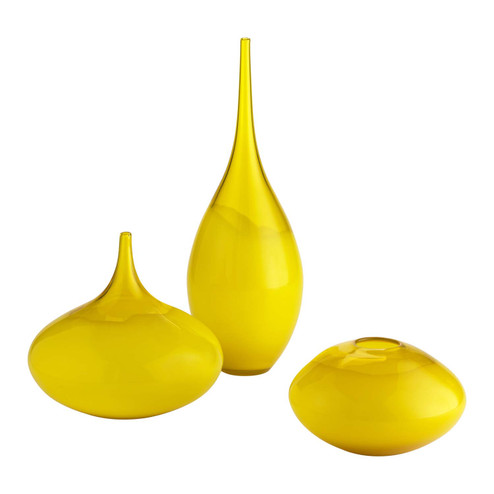 Moonbeam Vase in Yellow (208|04058)