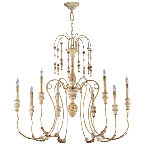 Maison Eight Light Chandelier in Persian White (208|04638)