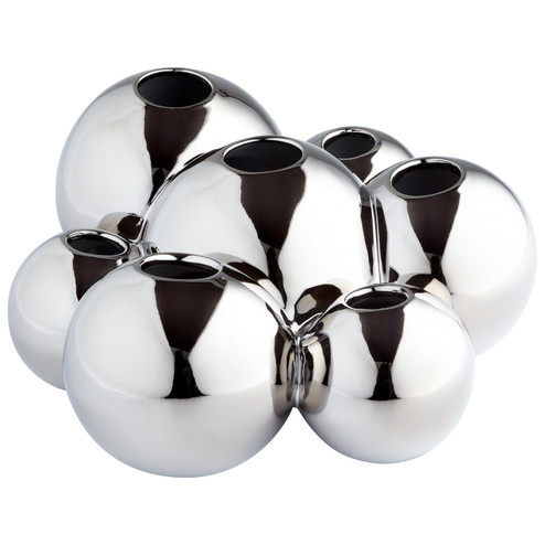 Bubbles Vase in Chrome (208|06026)