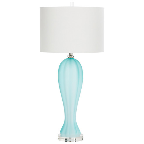 One Light Table Lamp in Green (208|09140)