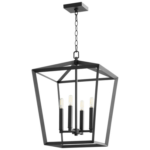 Four Light Chandelier in Noir (208|10375)