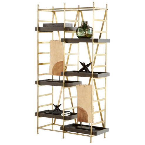 Etagere in Gold And Grey (208|10762)