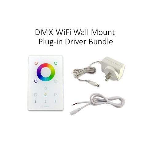 Wall Mount Plug-in Driver Bundle (399|DI-KIT-DMX-WM3Z-PA)