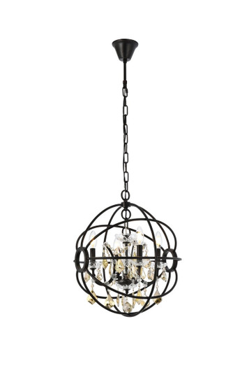 Geneva Four Light Pendant in Dark Bronze (173|1130D17DB-GT/RC)