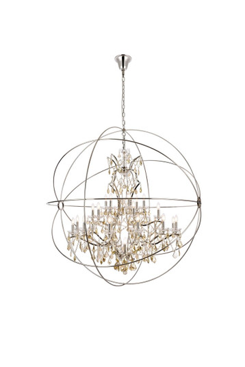 Geneva 25 Light Chandelier in Polished Nickel (173|1130G60PN-GT/RC)