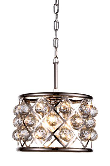 Madison Three Light Pendant in Polished Nickel (173|1214D12PN/RC)