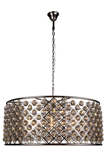 Madison Ten Light Chandelier in Polished Nickel (173|1214G43PN/RC)