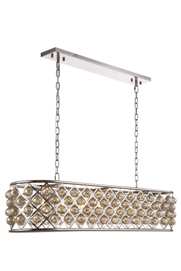 Madison Seven Light Chandelier in Polished Nickel (173|1216G50PN-GT/RC)