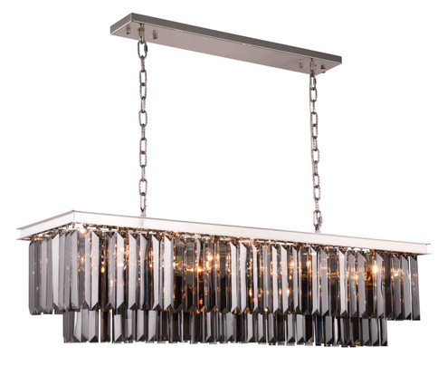 Sydney 12 Light Chandelier in Polished Nickel (173|1232D50PN-SS/RC)