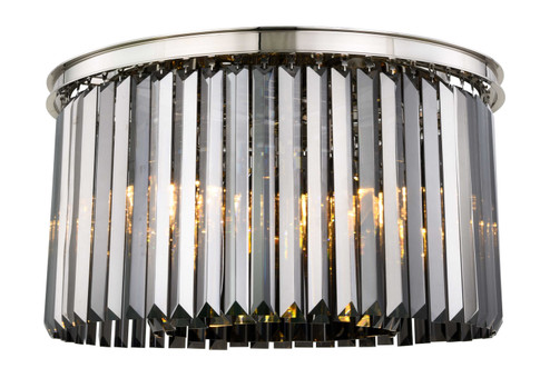 Sydney Eight Light Flush Mount in Polished Nickel (173|1238F26PN-SS/RC)