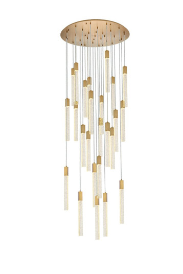 Weston 25 Light Pendant in Satin Gold (173|2067G42SG)