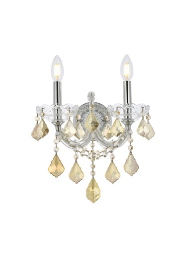 Maria Theresa Two Light Wall Sconce in Chrome (173|2800W2C-GT/RC)
