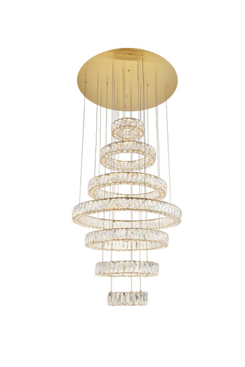 Monroe LED Chandelier in Gold (173|3503G34G)