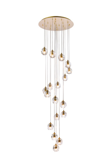 Eren LED Pendant in Gold (173|3505D20G)