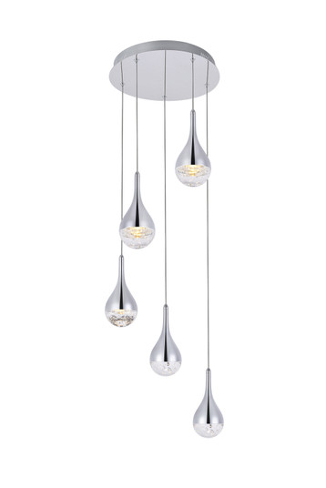 Amherst LED Chandelier in Chrome (173|3805D14C)