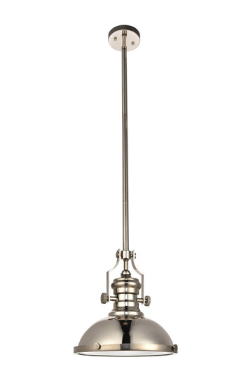 Eamon One Light Pendant in Polished Nickel (173|LD5001D13PN)