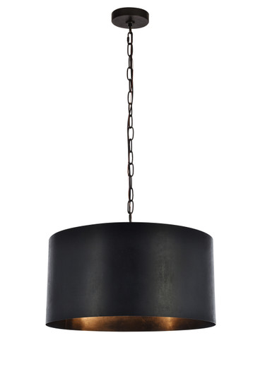 Miro Three Light Pendant in Vintage Black (173|LD6015D20BK)