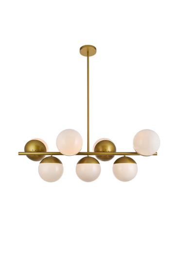 Eclipse Seven Light Pendant in Brass (173|LD6138BR)