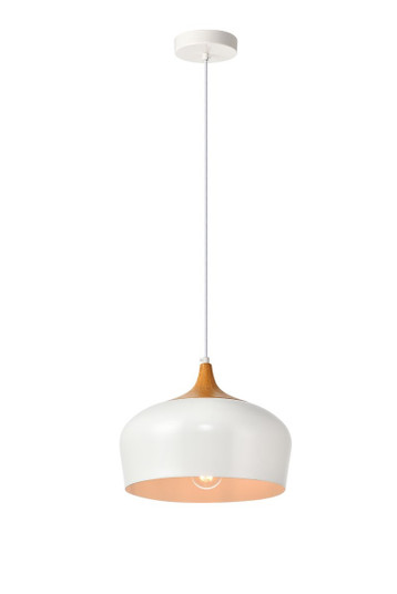 Nora One Light Pendant in White (173|LDPD2004)