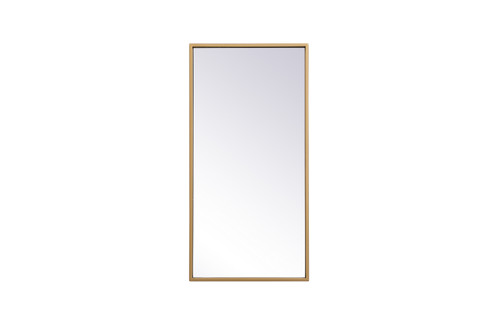 Monet Mirror in Brass (173|MR41428BR)