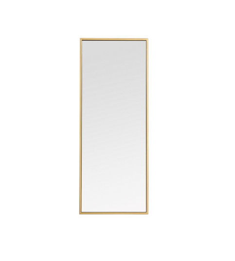 Monet Mirror in Brass (173|MR41436BR)