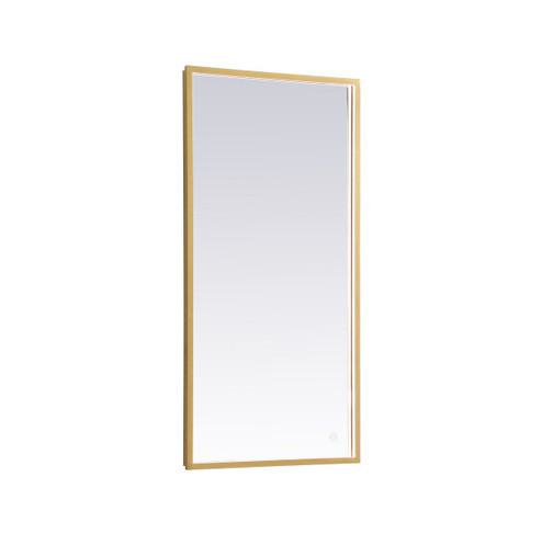 Pier LED Mirror in Brass (173|MRE62030BR)