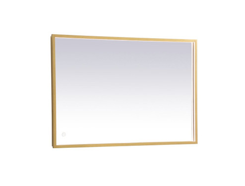 Pier LED Mirror in Brass (173|MRE62040BR)