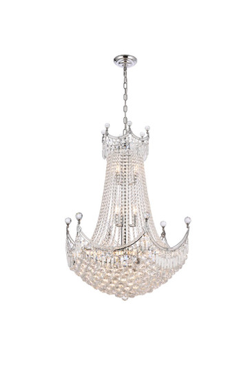 Corona 24 Light Chandelier in Chrome (173|V8949D30C/RC)