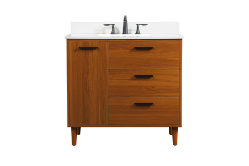 Baldwin Vanity Sink Set in Teak (173|VF47036MTK-BS)