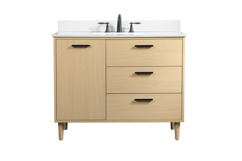 Baldwin Vanity Sink Set in Maple (173|VF47042MMP-BS)