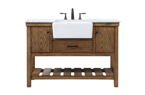 Clement Single Bathroom Vanity in Driftwood (173|VF60148DW)